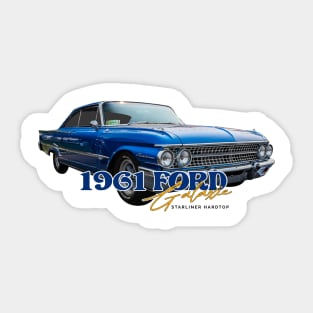 1961 Ford Galaxie Starliner Hardtop Sticker